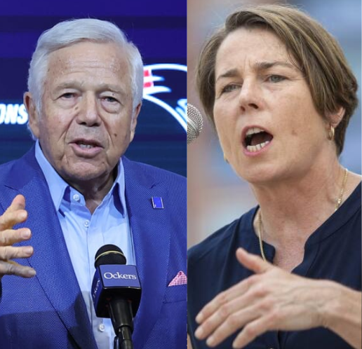 Just 12 Hours After Patriots Owner Robert Kraft Accelerated the Ownership Transfer Process, Governor Maura Healey Suddenly Demanded to Buy Back the Patriots Under the Name "State Asset"