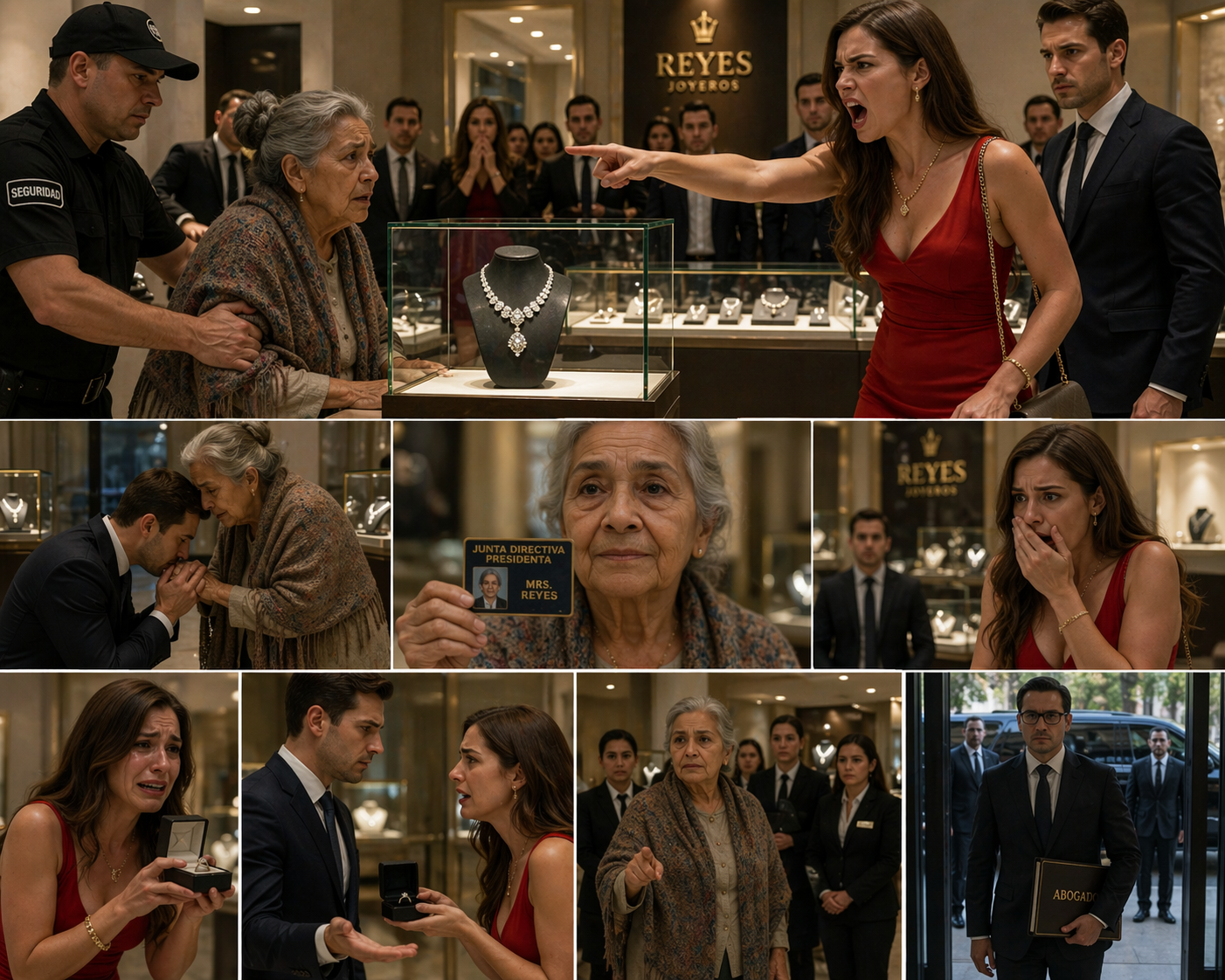 Una mujer desprecia a una anciana que entra a ver joyas en una tienda… y recibe un final inesperado por menospreciar a los demás.