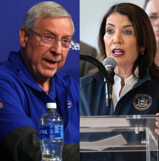 Just 3 Hours After Governor Kathy Hochul's Latest Statement, Bills Owner Terry Pegula Suddenly Announces Delay of $120 Million Kaleida Health Performance Center Expansion Until 2030 – The Reason Behind It Leaves Bills Fans Furious
