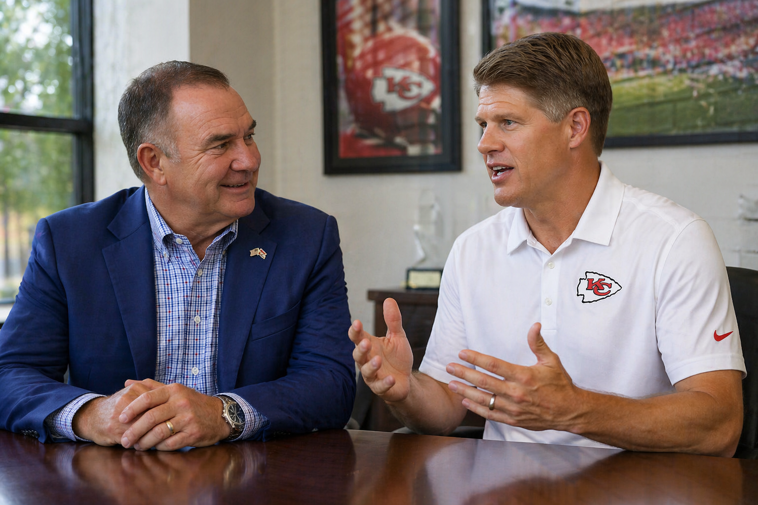 Just 12 Hours After The State Of Missouri Shockingly Announced The "Kansas City Kings" Project, Owner Clark Hunt Reached A Final Agreement With Governor Mike Kehoe On Moving The Chiefs To Nebraska