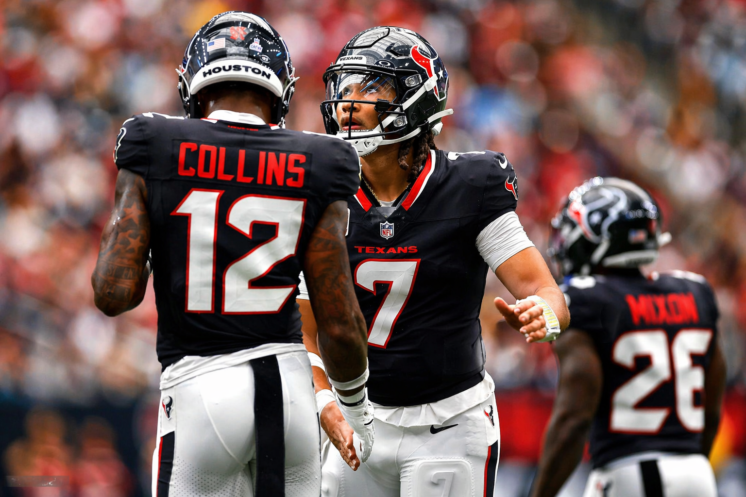 Nico Collins Claps Back at C.J. Stroud Doubters