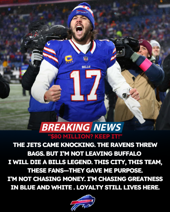 $80 Million Couldn’t Move Him: The Unbreakable Legacy of Josh Allen in Buffalo Bills…