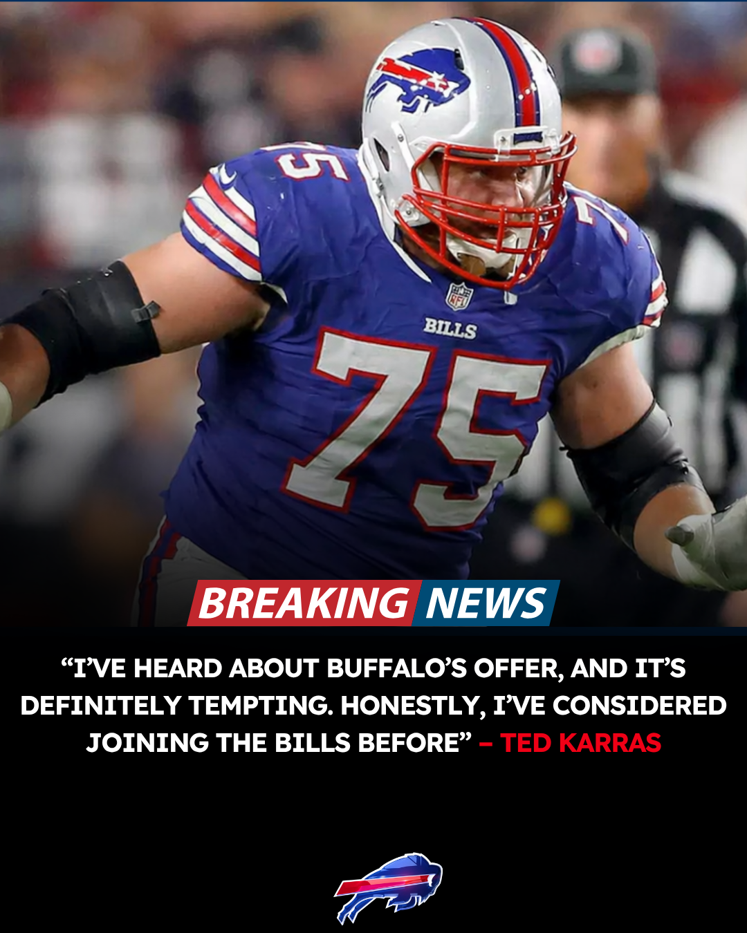 Just 12 hours after contract talks with superstar Sedrick Van Pran-Granger fell through, the Bills are urgently seeking a center for Josh Allen – the two-time Super Bowl champion has responded with a "record" salary demand.