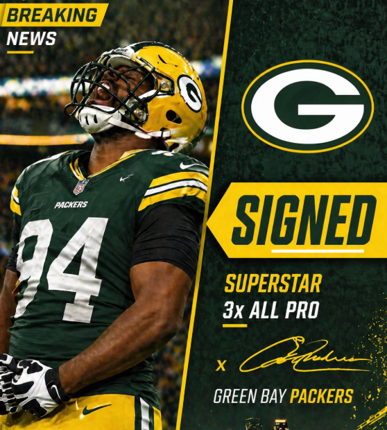 According to Adam Schefter’s confirmation, the Packers received good news after the Pro Bowler worth $146 million sent a strong message – aiming to join Green Bay to compete for his first Super Bowl title in his career