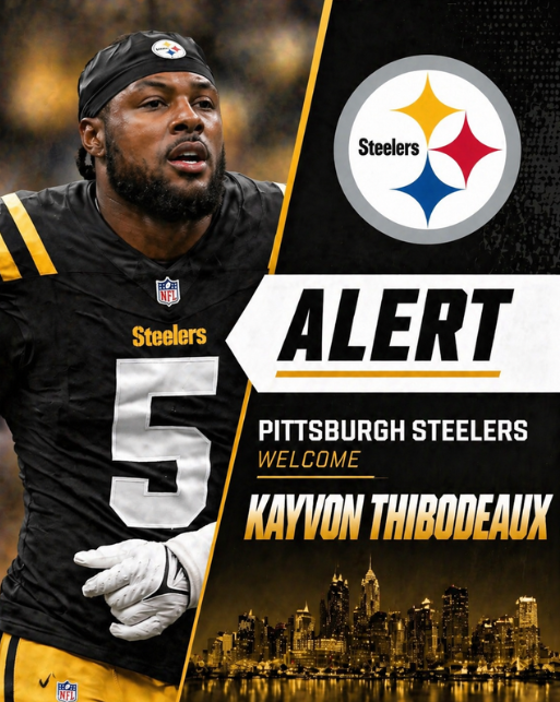 BREAKING: Kayvon Thibodeaux Joins Pittsburgh Steelers as Starting Edge After Giants Abandon Contract Extension Talks with Superstar
