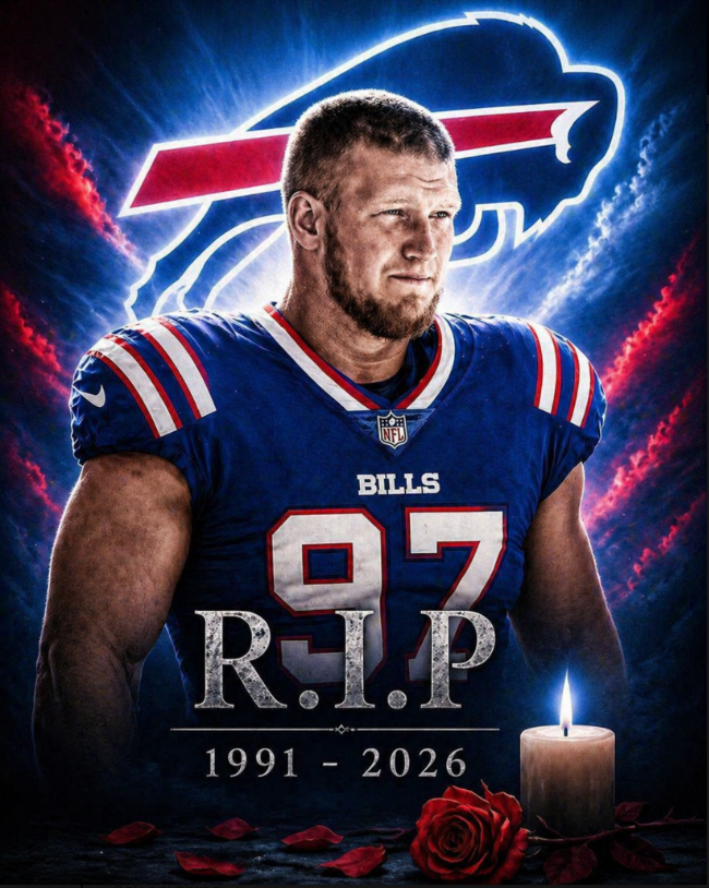 Grief Engulfs Highmark Stadium: Former Bills DE Passes Away at 35, Leaving Buffalo Fans in Inconsolable Grief — Unfulfilled Super Bowl Dream With the Bills Can Never Be Realized