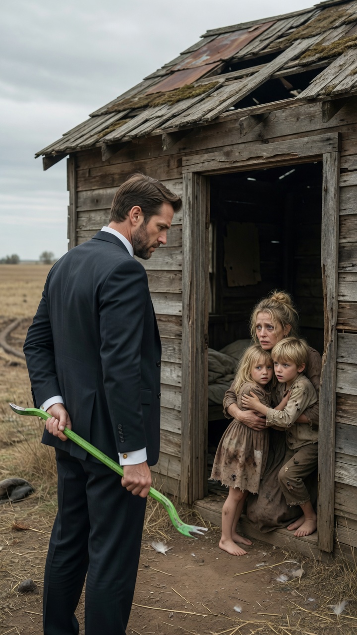 Millionaire Finds His Ex-Wife Living in a Wooden Shack… Then Discovers the Twin Daughters He Never Knew Existed