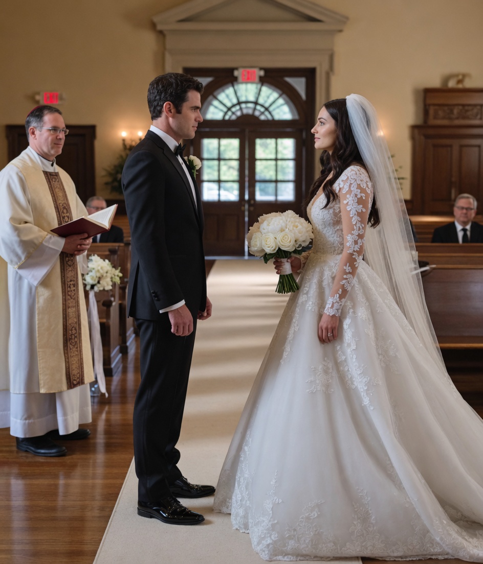 Everyone Thought the Dog Ruined the Wedding… Until the Bride’s Deadly Secret Fell Onto the Church Floor
