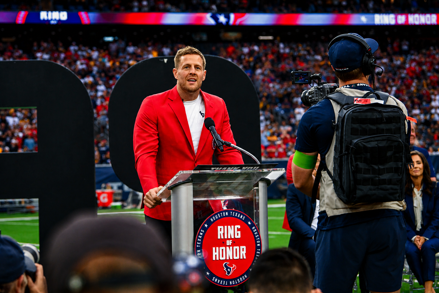 J.J. Watt Returns to Texans as Rookie Coach for OTAs