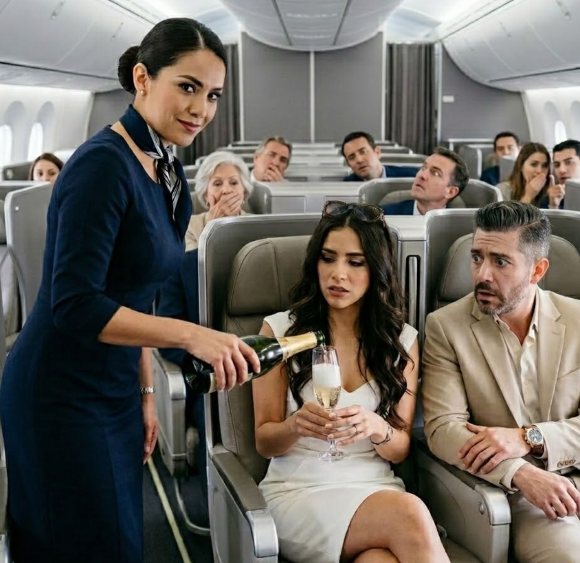Me dijo que iba a una junta, pero apareció abrazando a otra mujer en mi vuelo internacional