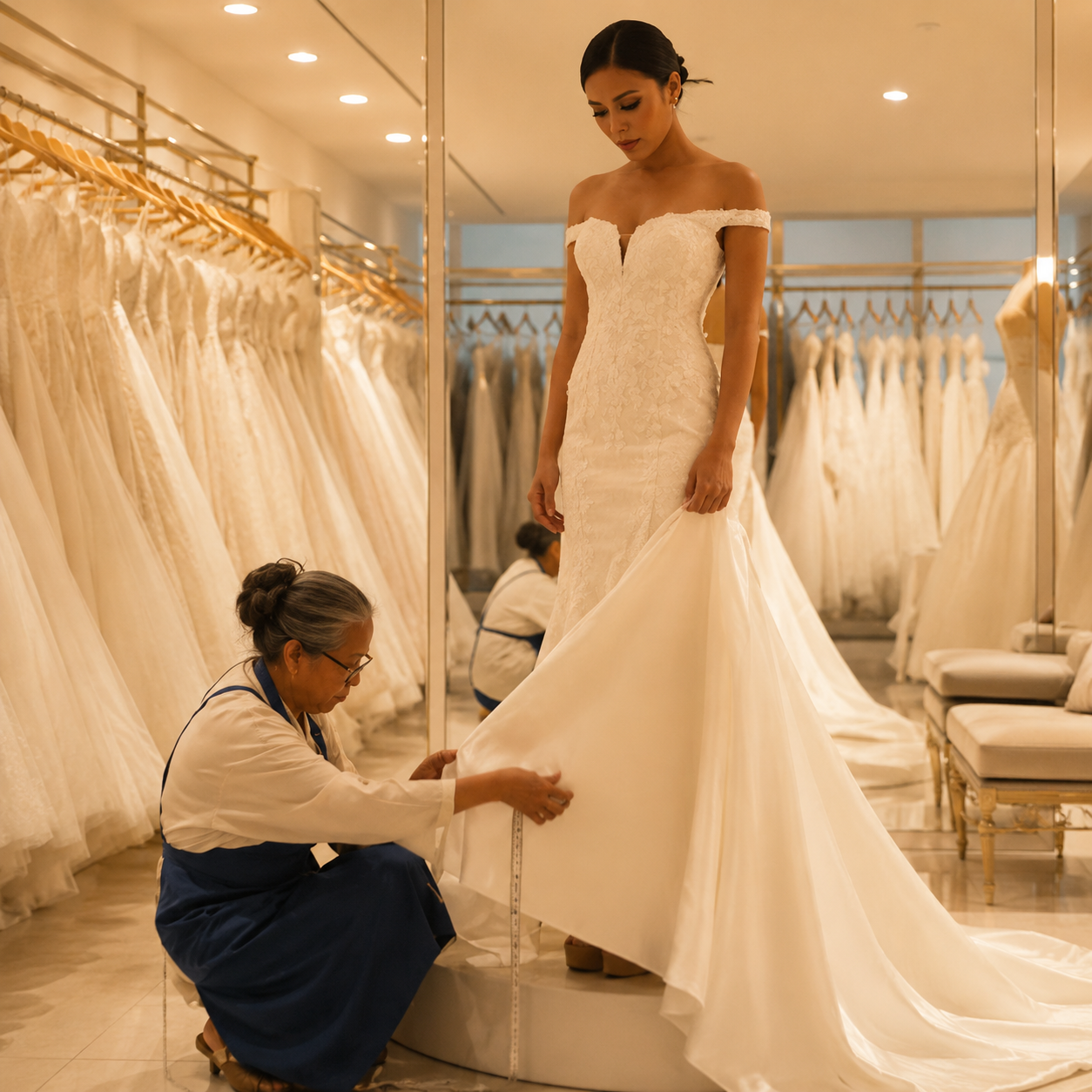 108B Pinahiya ang matandang mananahi sa marangyang bridal boutique, pero ang ending nagpatahimik sa bride!