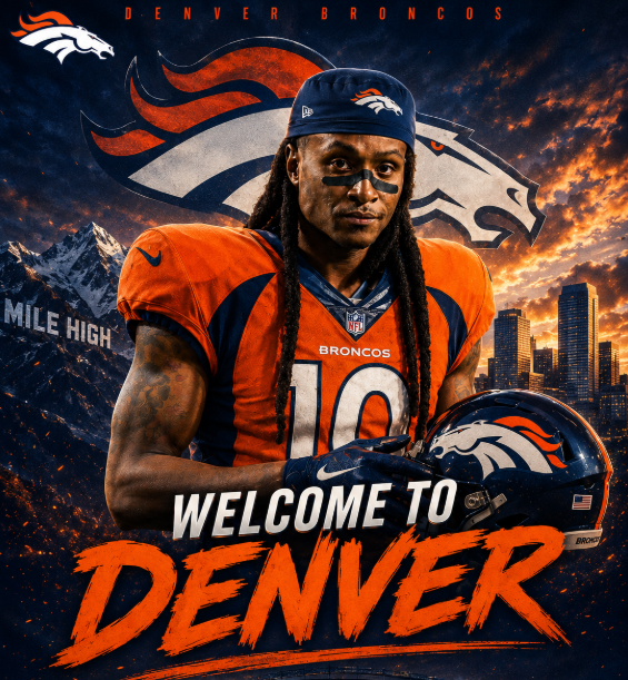 According to Adam Schefter’s confirmation, the Denver Broncos are finalizing the last steps to sign legendary WR — the player who has amassed over 13,000 career receiving yards and earned five All-Pro selections