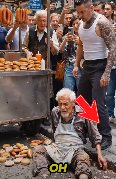 They Mocked His Old Hot Dog Cart… Next Day a Millionaire Proved Them Wrong #kindness
