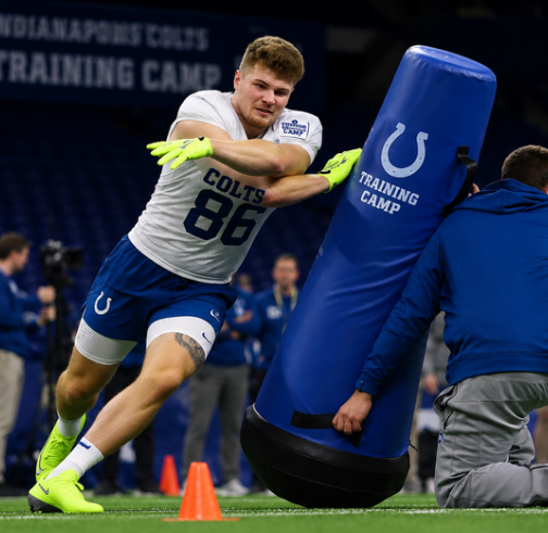 Colts Rookie LB and Burlsworth Trophy Winner Has Veterans on Edge by Day Two After Knocking Down Daniel Jones Four Times During a Single Practice Session