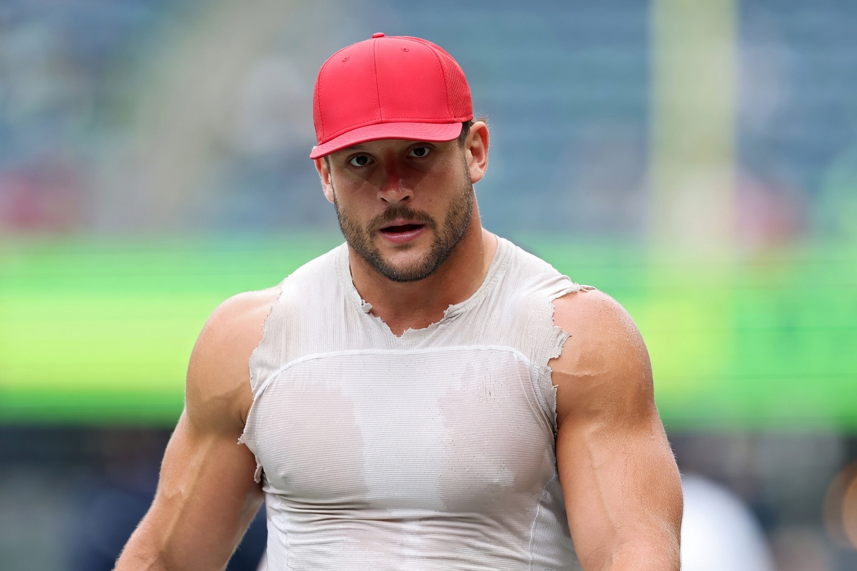 49ers Star Nick Bosa Reportedly Refuses To Wear NFL Pride Armband, Igniting One Of The Most Explosive Cultural Debates Across Football