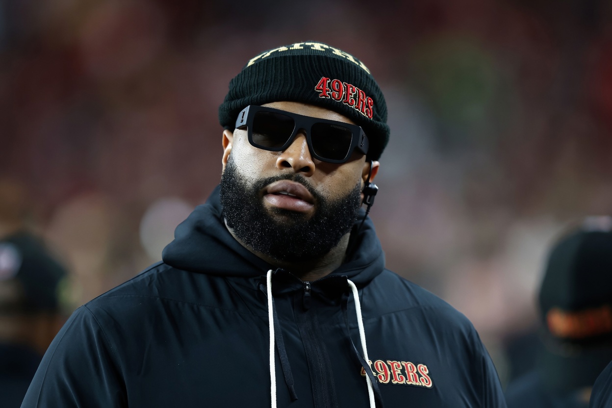 San Francisco 49ers Star Trent Williams Addresses Engagement Backlash: “I See the Soul, Not the Color”