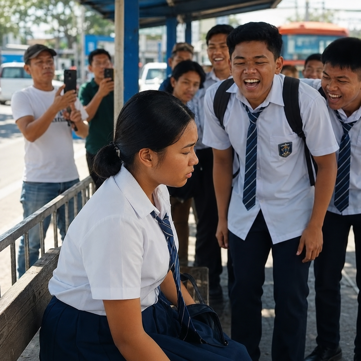 113B “Sa Harap ng Lahat, Itinulak Nila Siya sa Semento — Pero Isang Rebelasyon ang Sumira sa Kanilang Yabang”