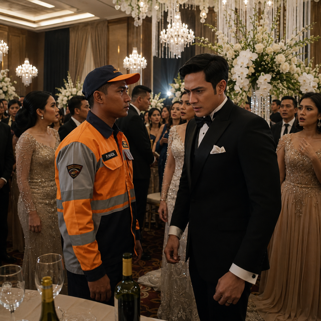 96D Dipermalukan di Pesta Pernikahan Mewah, Kurir Itu Hanya Menelepon Seseorang dan Membuat Pengantin Pria Pucat Ketakutan