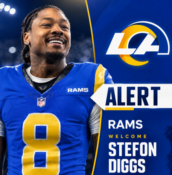 Breaking: Los Angeles Rams Create NFL Buzz by Going All-In to Sign Superstar WR Stefon Diggs with an Irresistible Contract