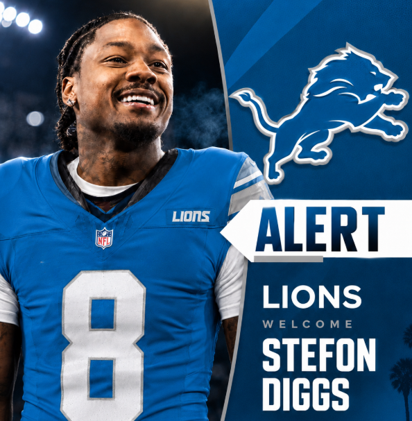Breaking: Detroit Lions Create NFL Buzz by Going All-In to Sign Superstar WR Stefon Diggs with an Irresistible Contract
