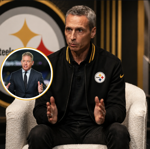 ESPN Chairman James Pitaro Suspends Legendary Troy Aikman for “Disrespecting” 4-Time NFL MVP Amid His Return to the Steelers — Viral Video Deleted by ESPN Right After, Sparking Outrage Among Steelers Fans