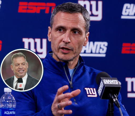 ESPN Chairman James Pitaro Suspends Legendary Troy Aikman for “Disrespecting” Superstar DT With 2x All-Pro Amid His Return to the Giants — Viral Video Deleted by ESPN Right After, Sparking Outrage Among Giants Fans