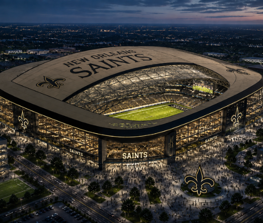 New Orleans Saints Announce New Design for $4.7 Billion Caesars Superdome Dome Project: A Groundbreaking Investment in the Future of Football