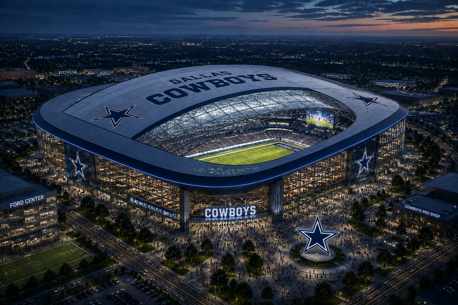 Dallas Cowboys Announce New Design for $4.7 Billion AT&T Stadium Project: A Groundbreaking Investment in the Future of Football