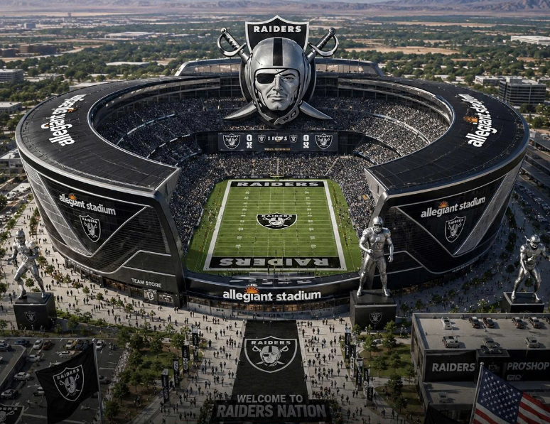 Las Vegas Raiders Announce Major Allegiant Stadium Upgrade Project Worth $4.7 Billion: A Historic Investment for the Future of the Silver and Black