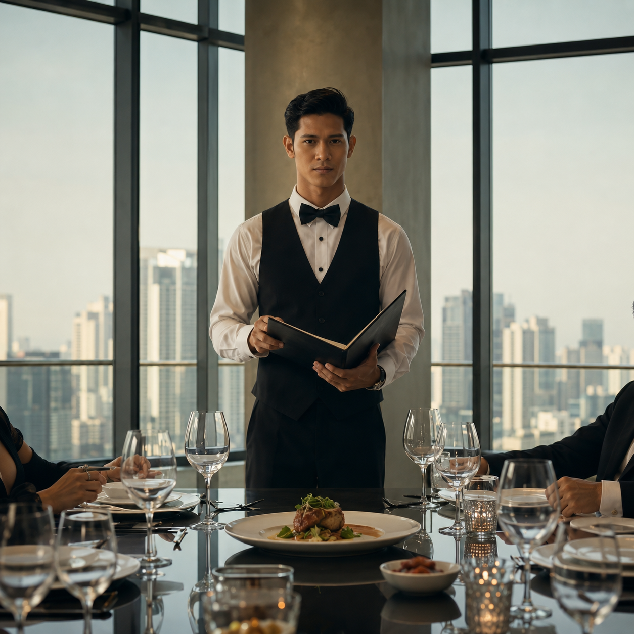 133B Akala Nila Isa Lang Siyang Hamak na Waiter… Isang Pangungusap Lang, Namutla ang Buong Grupo ng Mayayaman