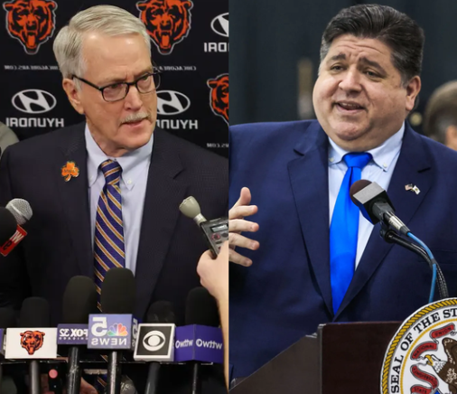 Just 12 Hours After Governor JB Pritzker Suspended the Multi-Billion Dollar Chicago Lakefront Stadium Project — Bears Owner George McCaskey Shocks the NFL by Announcing Plans to Relocate All Key Team Facilities to Indiana