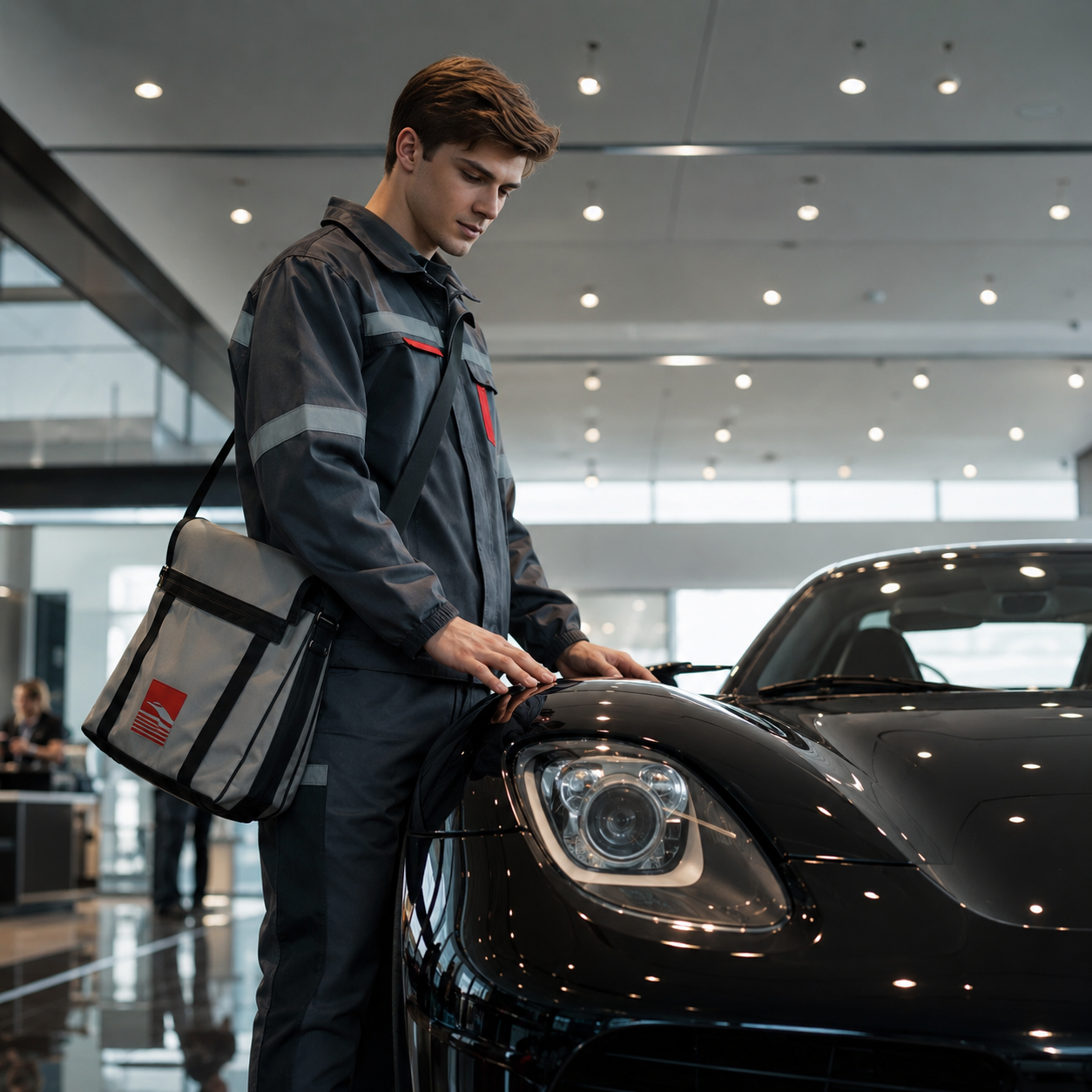 9T He Punched a Courier in a Luxury Supercar Showroom… Then Found Out He Was the Real Owner