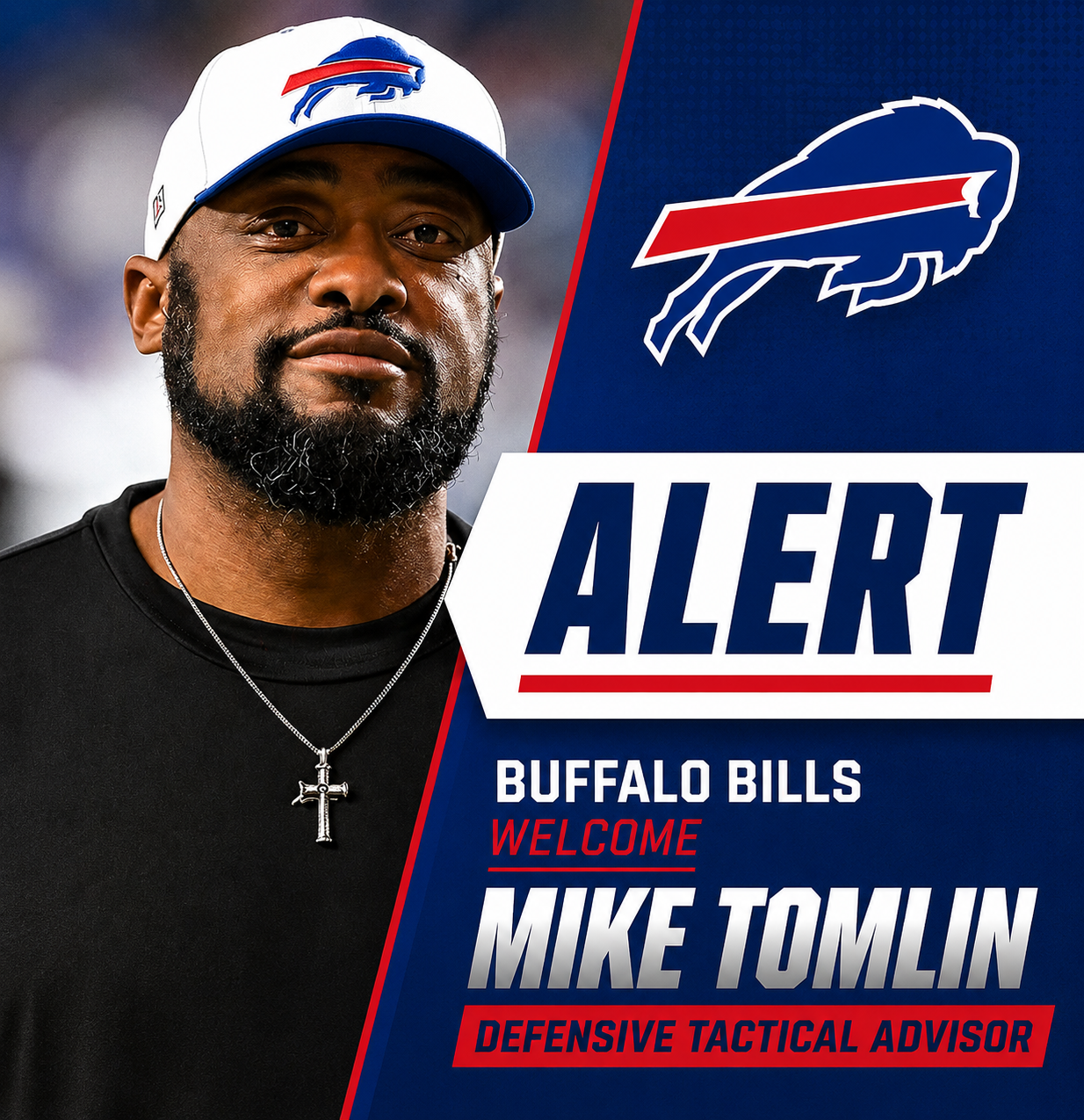 Adam Schefter Confirms Mike Tomlin Is Heading to the Buffalo Bills in a New Role After Greg Rousseau Persuasive Recruiting Effort.