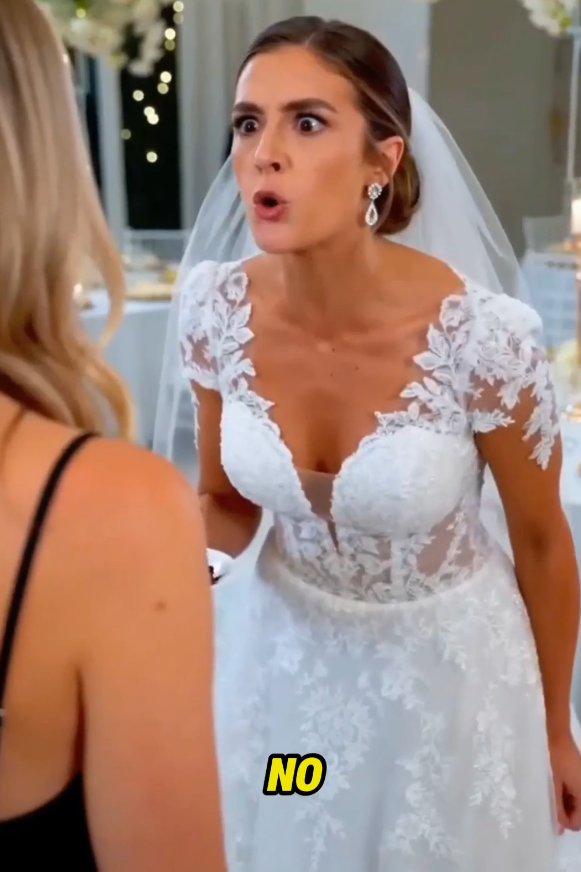 Arruinó el vestido de la novia y la insultó, sin saber que la mujer que humilló es la dueña del lugar. ¡El karma llegó rápido! 😲🔥