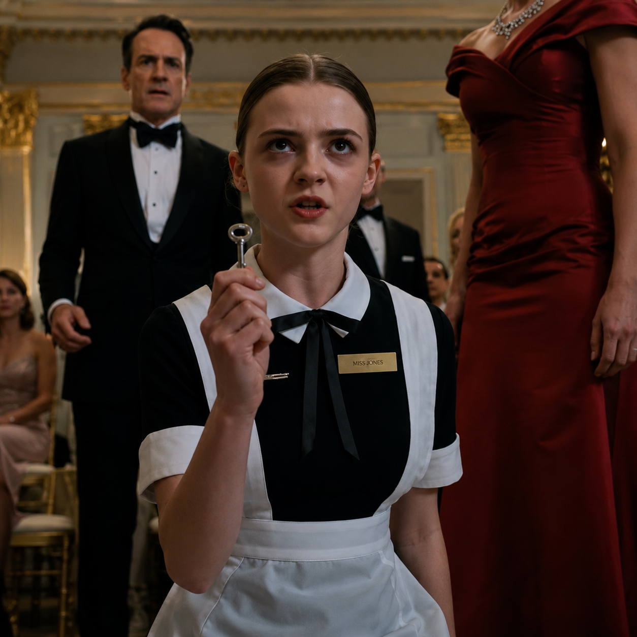 57USPH They Humiliated a Young Maid in Front of the Mayor… But One Key Exposed the Terrifying Secret Inside the Mansion!