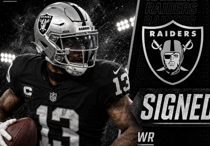 BREAKING: Las Vegas Raiders Shock the NFL by Landing a Six-Time Pro Bowl Wide Receiver, Giving Their New-Look Offense a Proven Veteran Weapon to Change the AFC West Race
