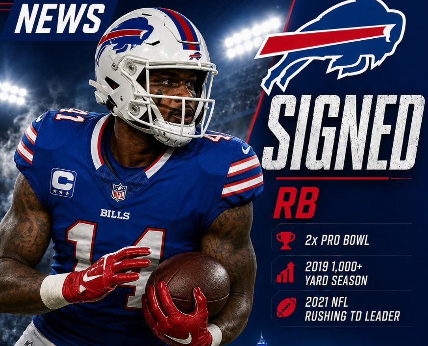 BOMBSHELL IN BUFFALO! Bills Poach Cardinals’ 1,000-Yard Hammer to Save James Cook – The AFC East Just Got Its Most Feared RB Duo!