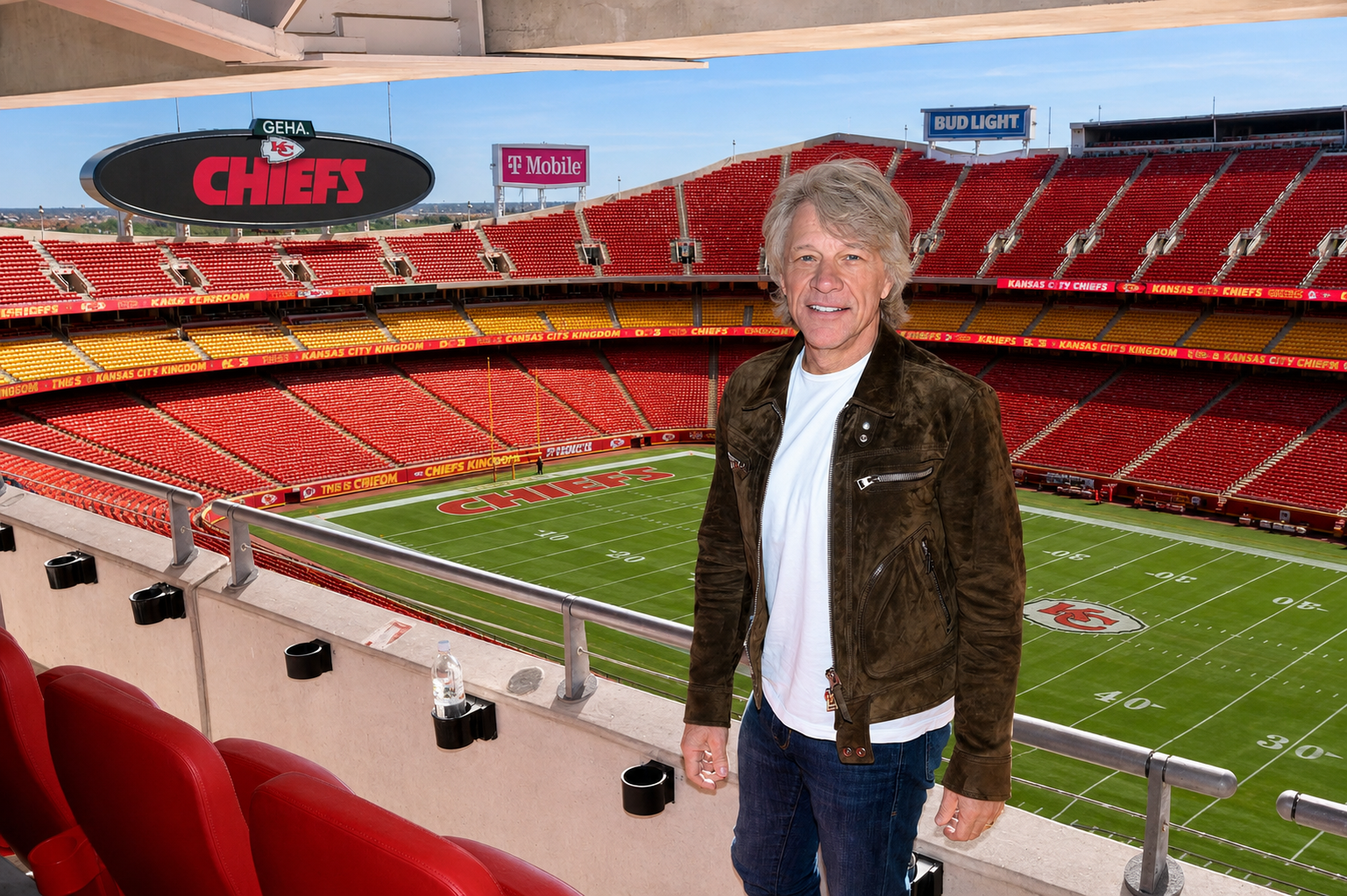 Jon Bon Jovi, The King of New Jersey Rock, Confirmed for Chiefs’ Home Opener Halftime Show at Arrowhead Stadium, per Adam Schefter
