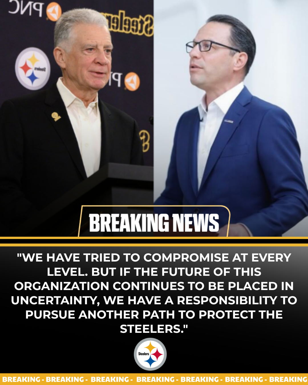 Just 12 Hours After Governor Josh Shapiro Suspended the $4.7 Billion Acrisure Stadium Renovation Project Through 2030 — Owner Art Rooney II Shocks the NFL by Announcing He Will Relocate All Key Team Facilities to West Virginia