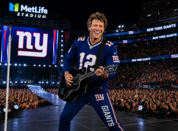 Giants Confirm Rock Legend Jon Bon Jovi for Home Opener Celebration
