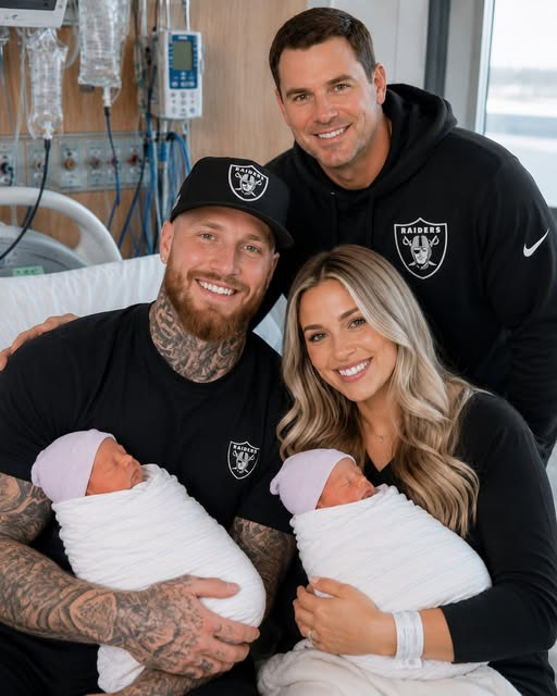 BREAKING: Raiders Coach Klint Kubiak Reportedly Visits Maxx Crosby After Emotional Twin Baby Announcement Captures Las Vegas