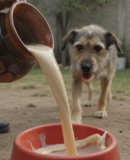 Mi suegra me obligaba a tomar atole cada mañana y todos decían que yo era una exagerada, hasta que un perro callejero enfermó y una policía me preguntó: “¿Usted era la que vaciaba aquí esa taza?”