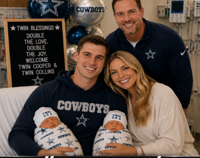 BREAKING: Cowboys Coach Brian Schottenheimer Reportedly Visits Brandon Aubrey After Emotional Twin Baby Announcement Captures Dallas
