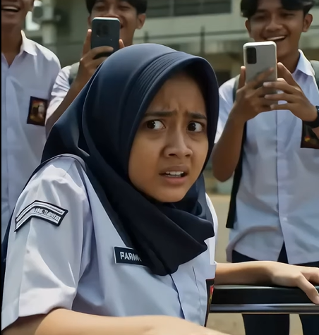 129D Didorong ke Lumpur Saat Duduk di Kursi Roda… Tapi Satu Genggam Lumpur Membuat Si Pembully Membeku
