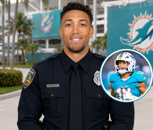 Beloved Former Dolphins Player Retires from NFL and Joins Miami Police Department
