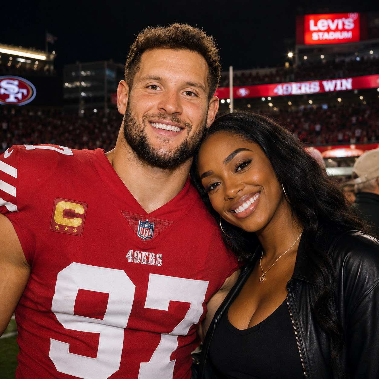 San Francisco 49ers Star Nick Bosa Addresses Engagement Backlash: “I See the Soul, Not the Color”