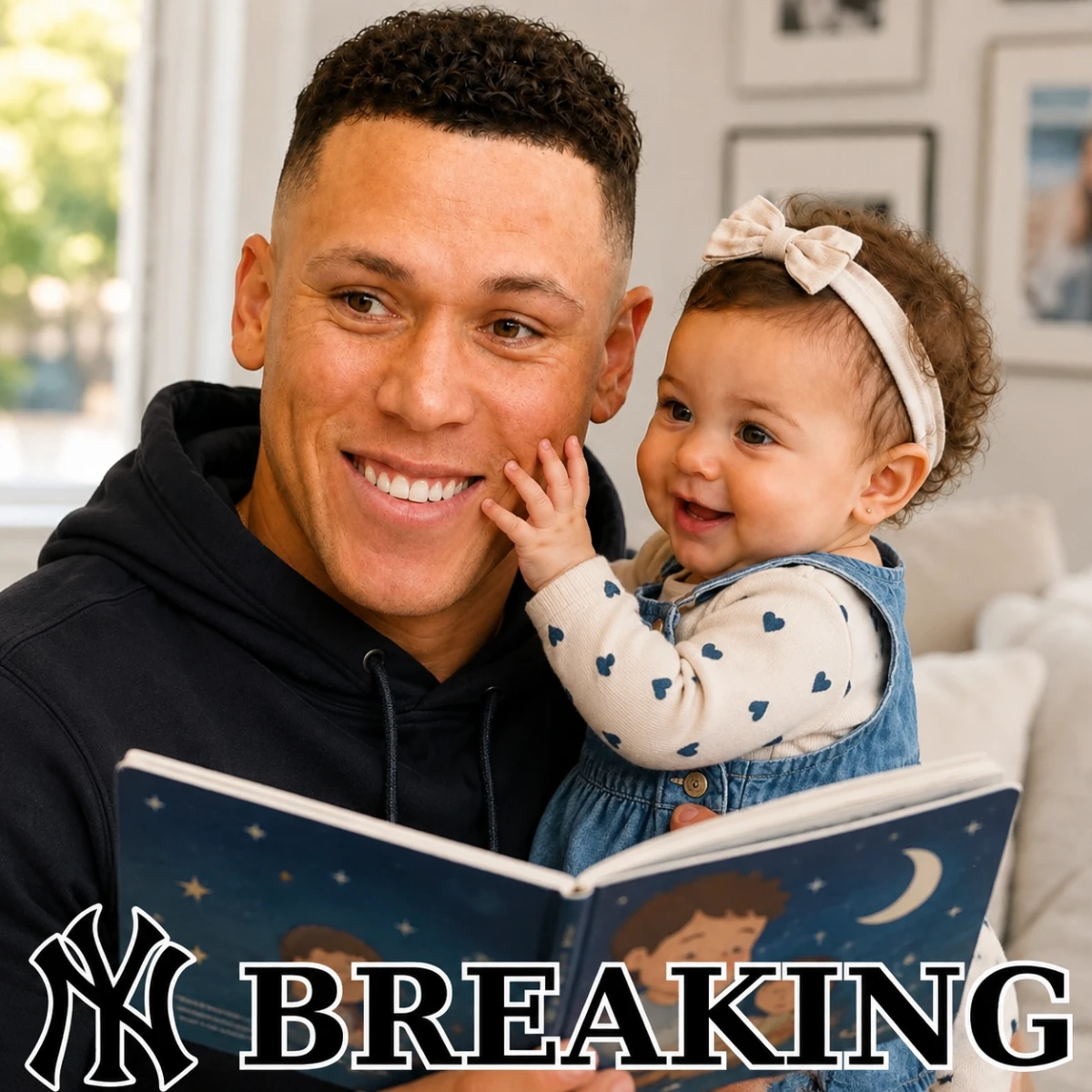 BREAKING: Aaron Judge Emotionally Reveals His Daughter Is His “Number 1 Fan” — Yankees Captain Shares Heartwarming Father’s Day Message