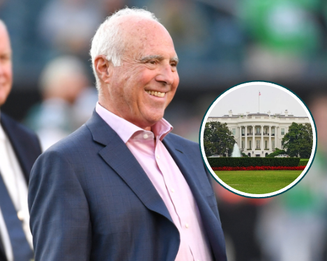 Eagles Owner Jeffrey Lurie Confirms White House Visit Under Donald Trump — Decision Sparks Division as Many Believe the Team Is Quietly Signaling a Political Stance