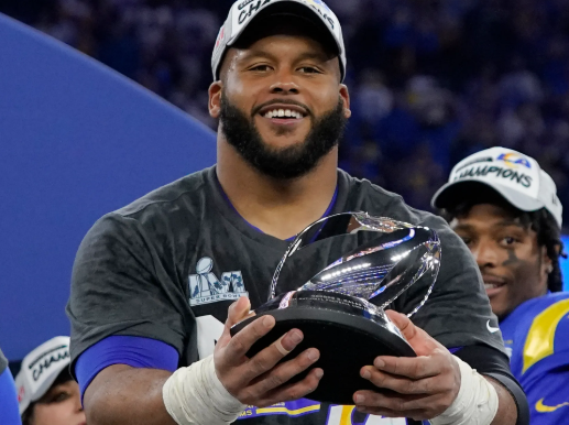 NFC Faces Major Trouble: According To Confirmation From Adam Schefter Legendary Rams Aaron Donald Is On His Way Back To Los Angeles After Three Years Of Retirement Combining With Myles Garrett Rams Will Possess The Strongest Defense In NFL History