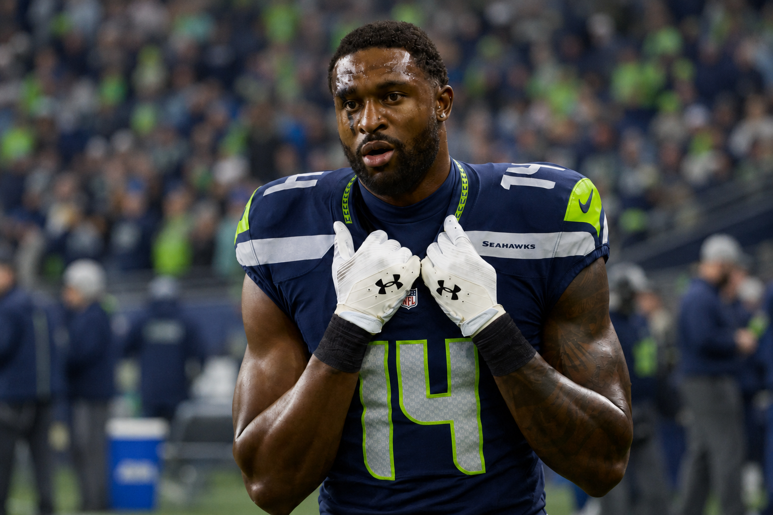 Seahawks Icon DK Metcalf Speaks Out to Defend Legend Marshawn Lynch Amid a Fierce Wave of Backlash From the NFL Community
